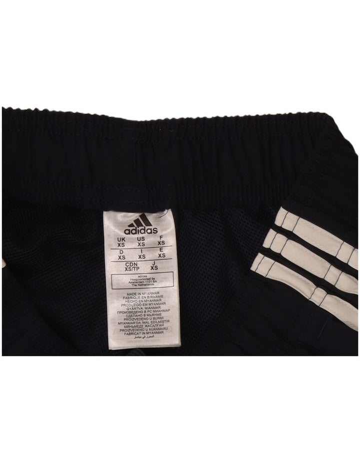 Męskie spodenki sportowe Adidas XS granatowe, poliestrowe