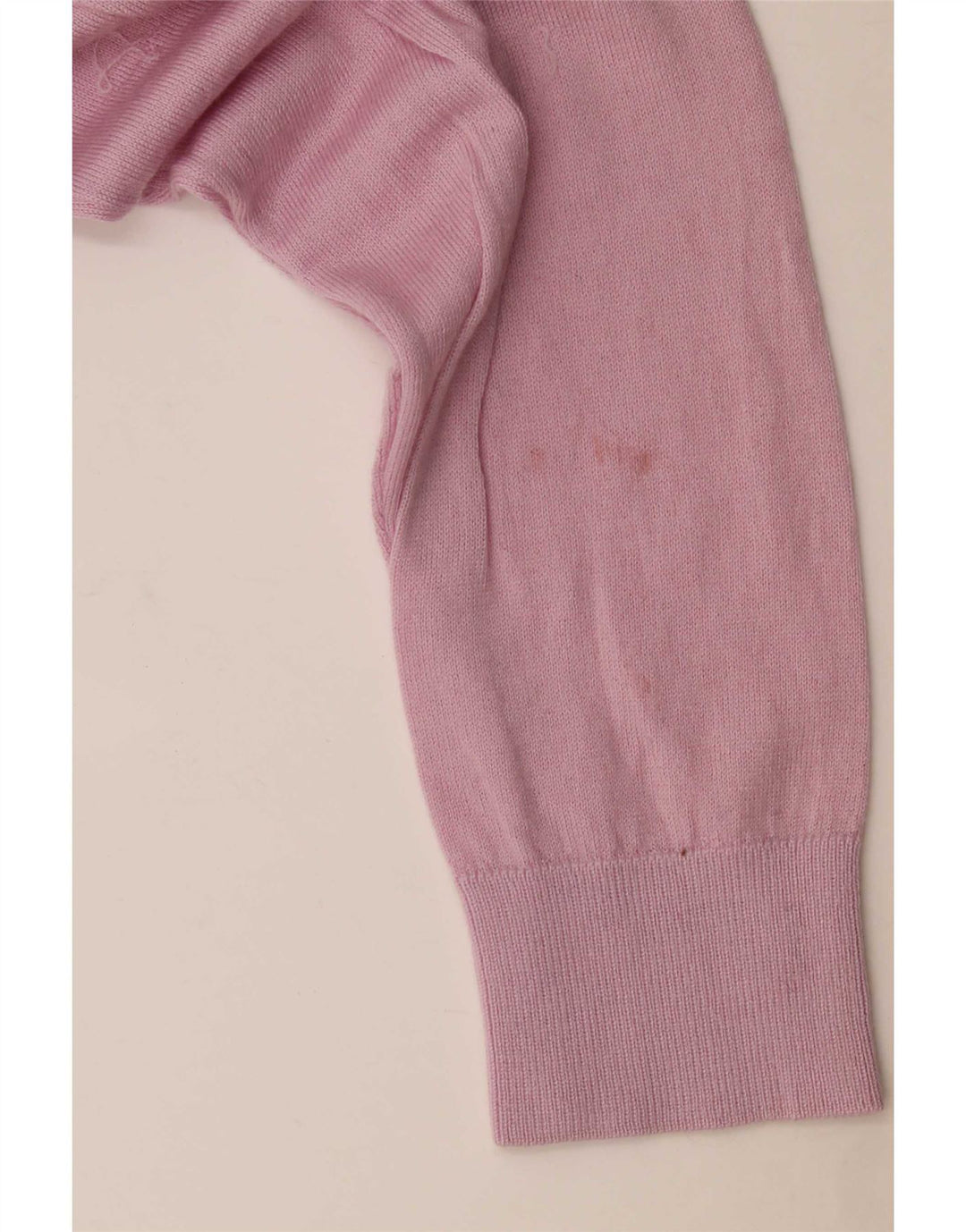 Marks & Spencer Damski sweter oversize z dekoltem w kształcie litery V, UK 14, średni róż