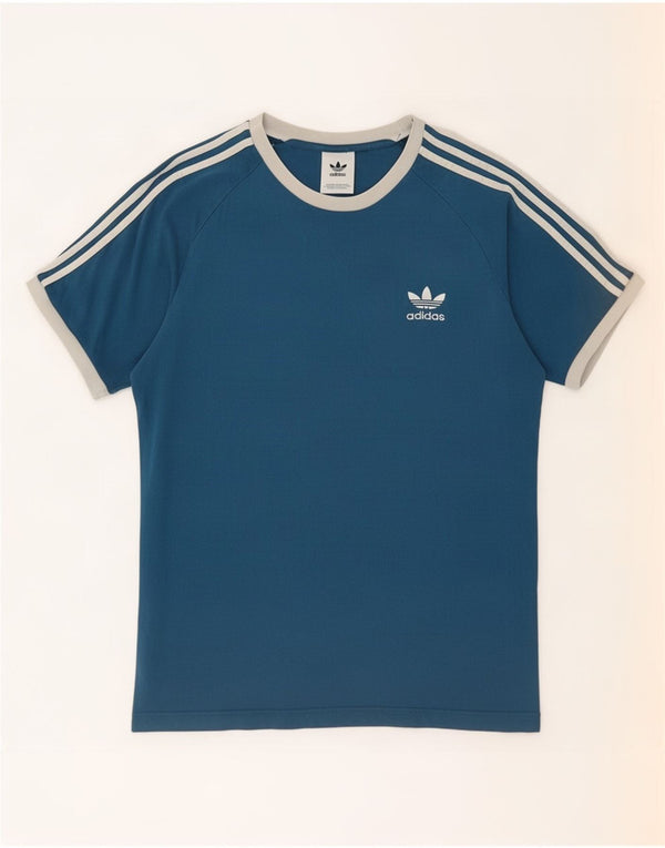 Adidas Męska koszulka Top Medium Blue Cotton