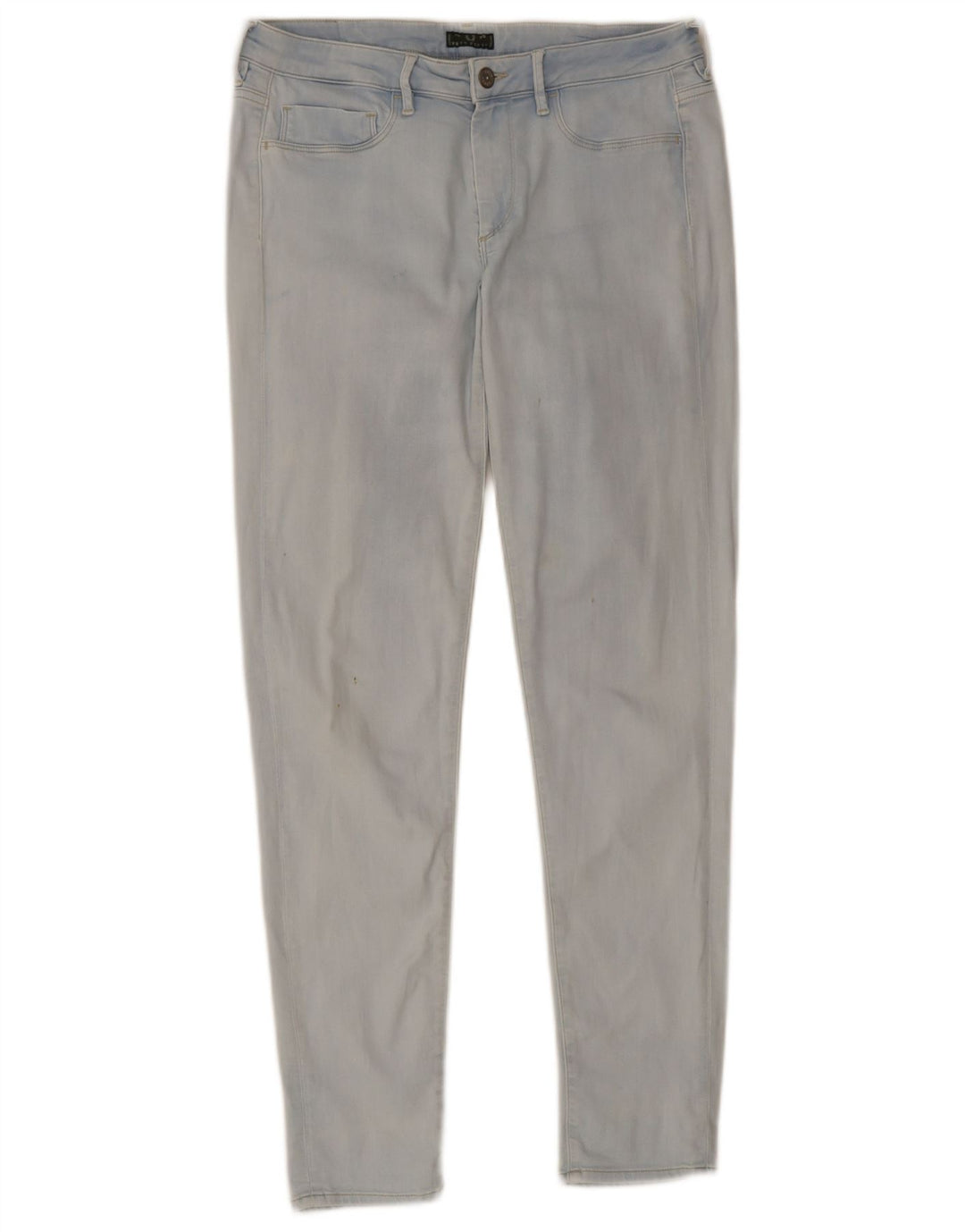 Damskie jeansy skinny Fred Perry W30 L30 Niebieskie bawełniane