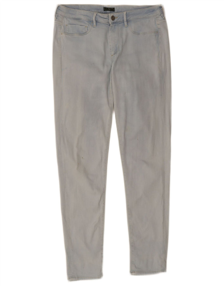 Damskie jeansy skinny Fred Perry W30 L30 Niebieskie bawełniane