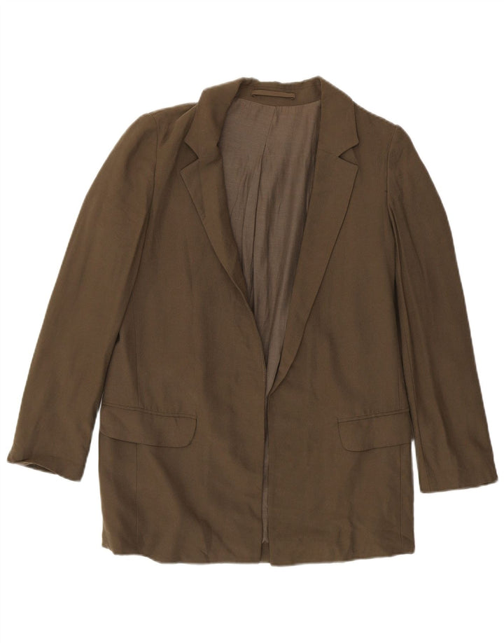 Damska marynarka All Saints Open Blazer UK 8 Small Khaki Wiskoza