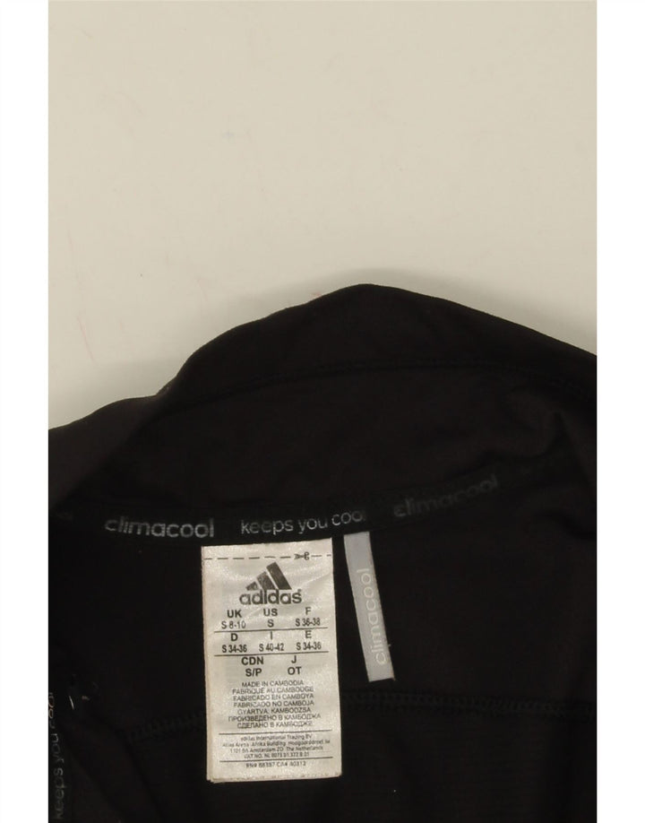 Damska bluza dresowa Adidas Climacool Top Jacket UK 8/10 Mały czarny nylon