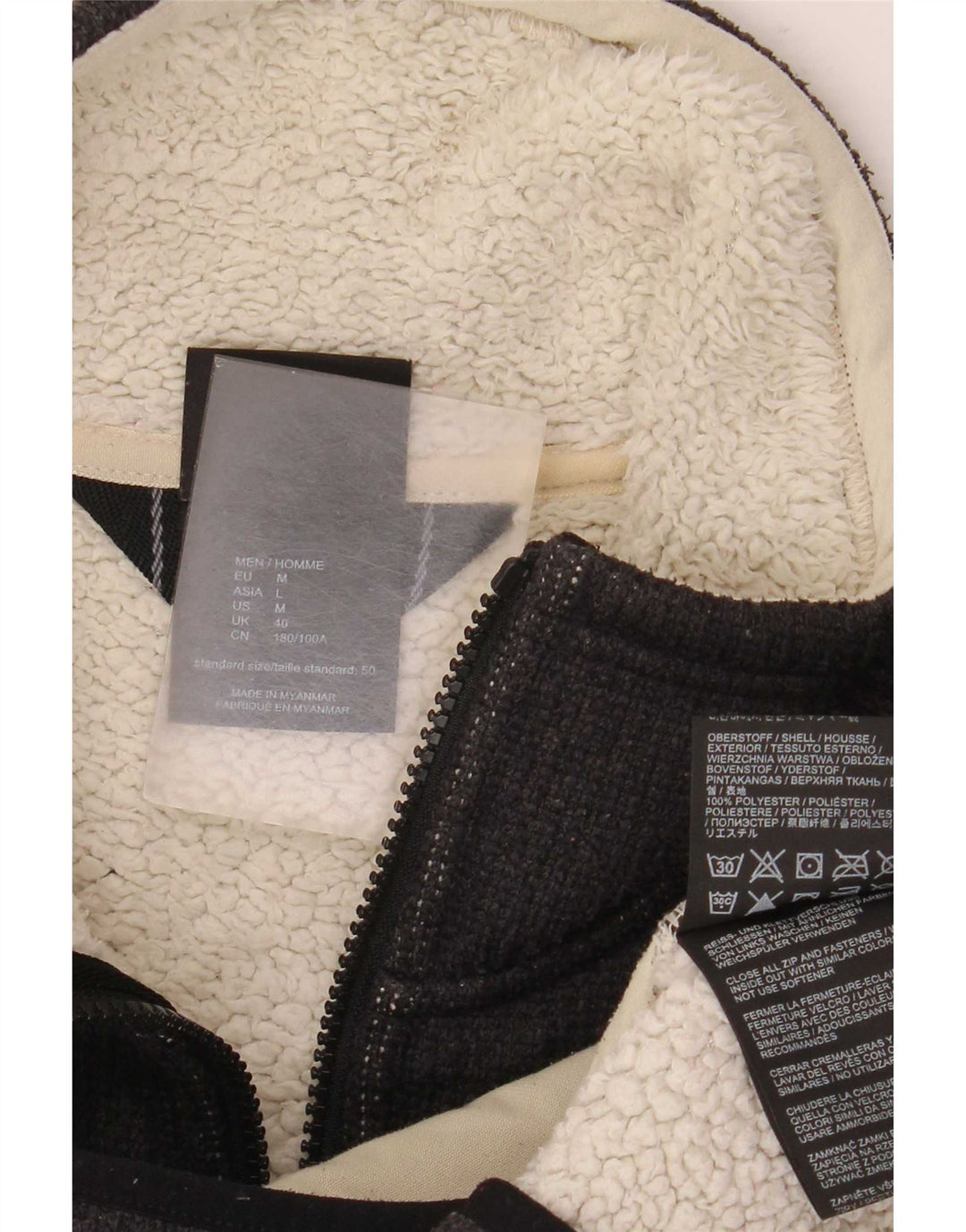 Męska kurtka bomber Jack Wolfskin UK 40, średni czarny poliester