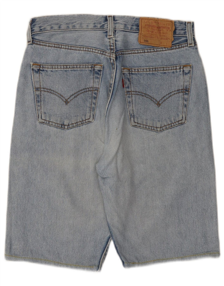 Męskie spodenki jeansowe Levi's 501 W29 Średni niebieski, bawełniany