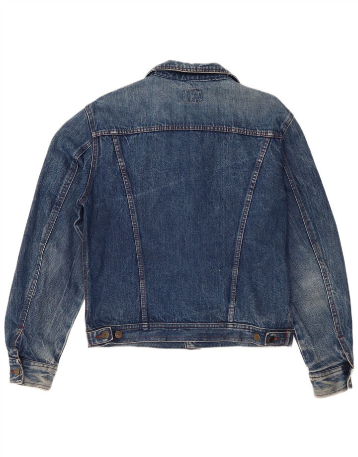 Damska kurtka dżinsowa Carrera UK 16, duża niebieska bawełna