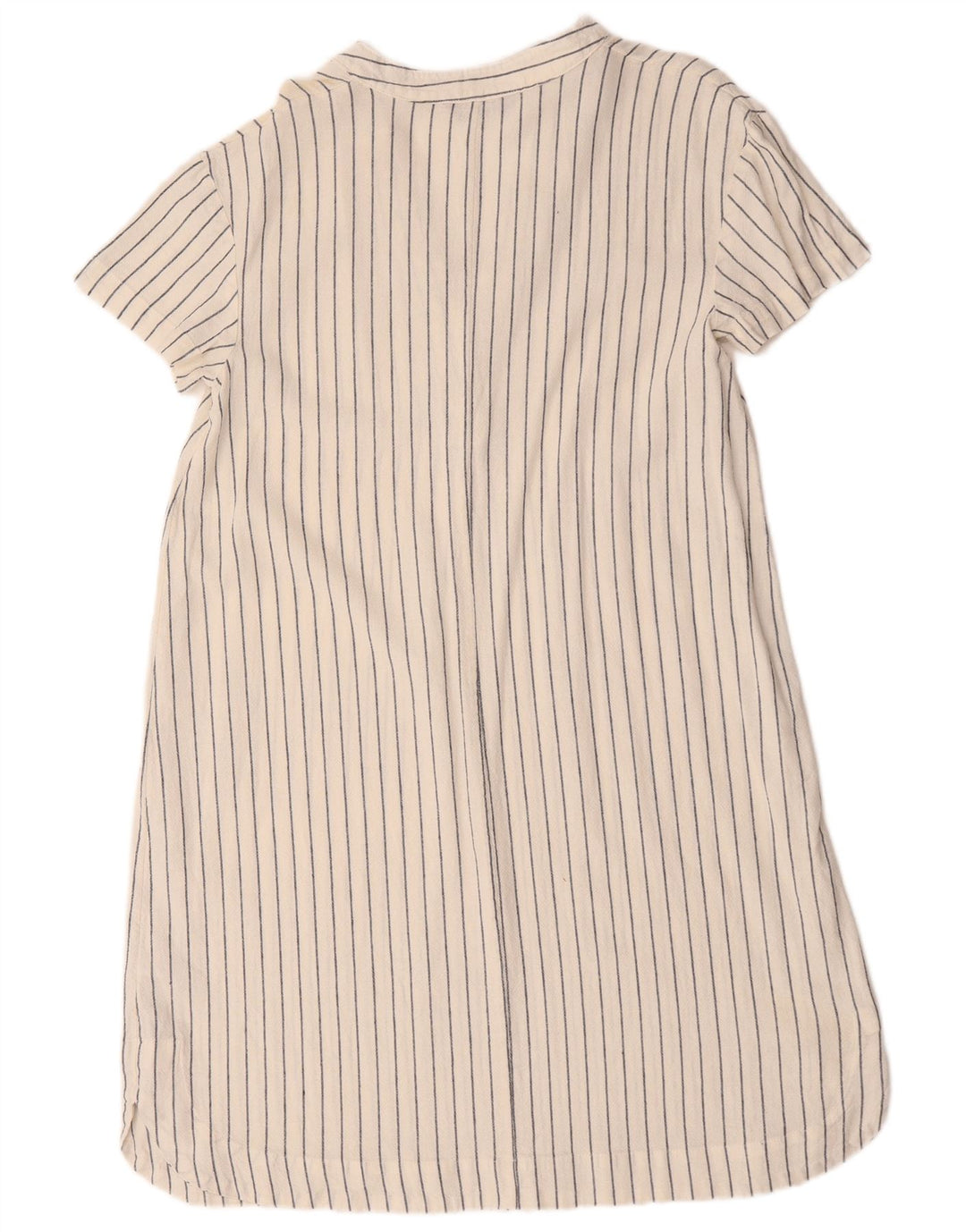 Marks & Spencer Damska sukienka oversize typu shift UK 10 w małe białe paski