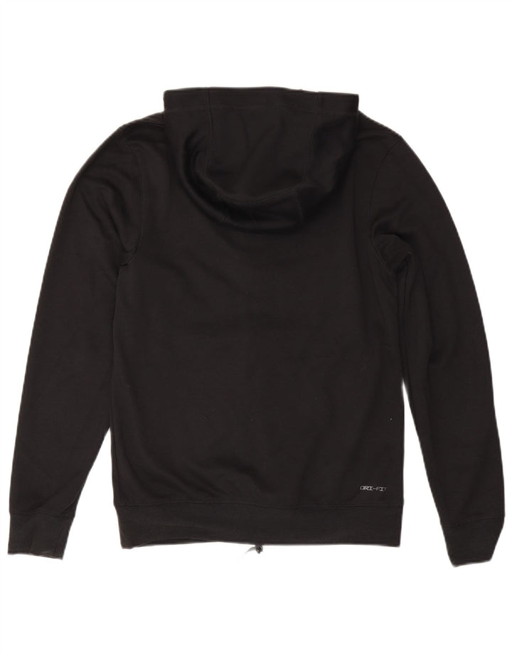 Męski sweter z kapturem i zamkiem błyskawicznym JORDAN Dri Fit XS, czarny poliester