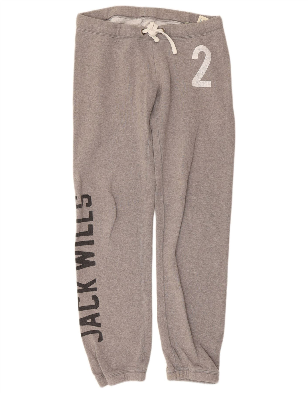 Damskie spodnie dresowe JACK WILLS Graphic Joggers UK 8 Small Grey