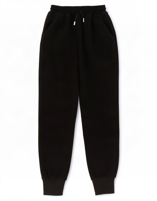 Damskie spodnie dresowe Adidas welurowe Joggers UK 12 Medium Black