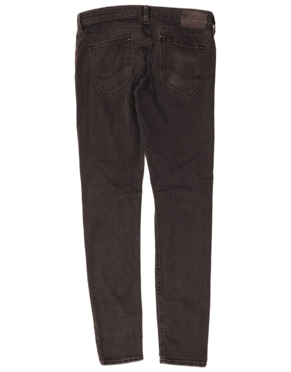 Męskie jeansy Lee Malone Skinny W33 L32, czarne, bawełniane