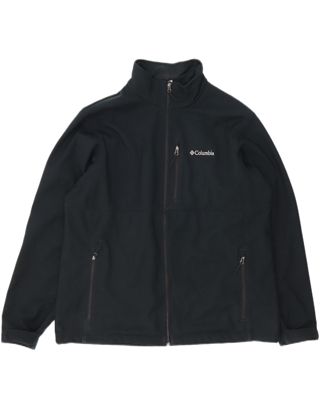 Męska kurtka wiatrówka COLUMBIA UK 44 2XL Granatowy poliester