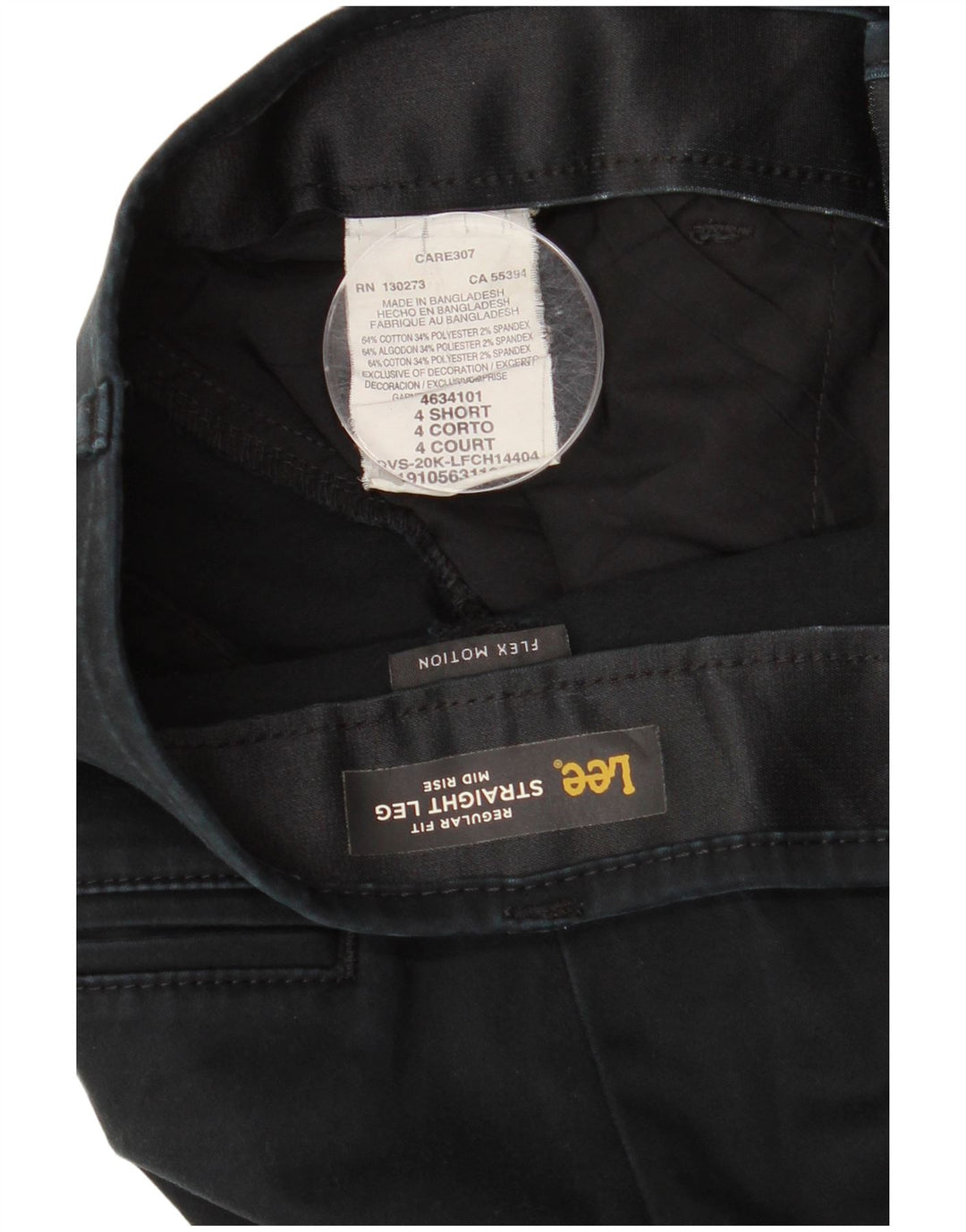 Damskie spodnie Lee ze średnim stanem US 4 Small W30 L28 granatowe