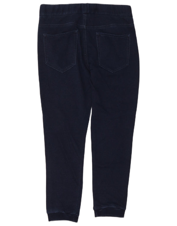 Męskie spodnie joggery Benetton IT 48 Medium W34 L27 Granatowa bawełna