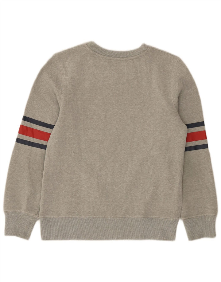 Chłopięcy sweter z kapturem Levi's 9-10 lat, szary, nakrapiany