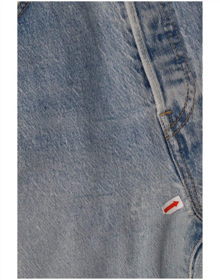 Męskie proste dżinsy LEVI'S W27 L28 Niebieskie bawełniane