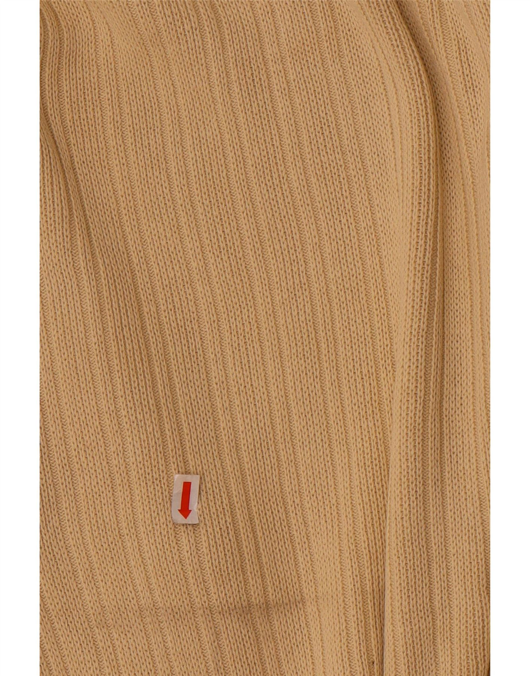 Marlboro Classics Męski sweter z dekoltem w kształcie litery V XL, beżowy, bawełniany