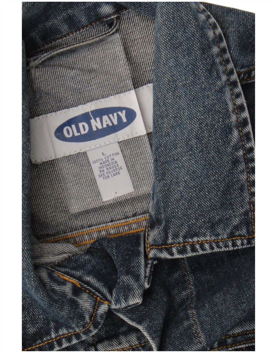 Męska kurtka dżinsowa OLD NAVY UK 40, duża, granatowa, bawełniana
