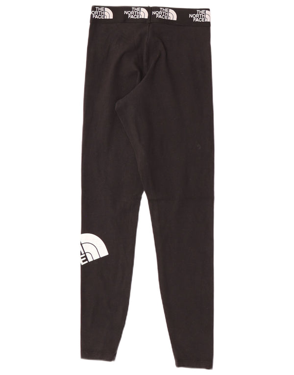 Damskie legginsy The North Face Graphic UK 4 XS, czarne, bawełniane