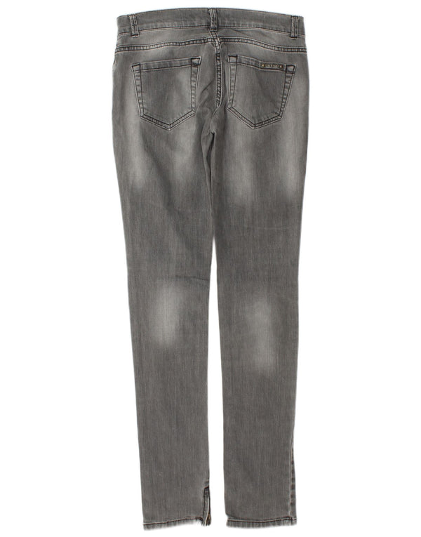 Damskie jeansy skinny Zara EU 36 XS W26 L32 szare
