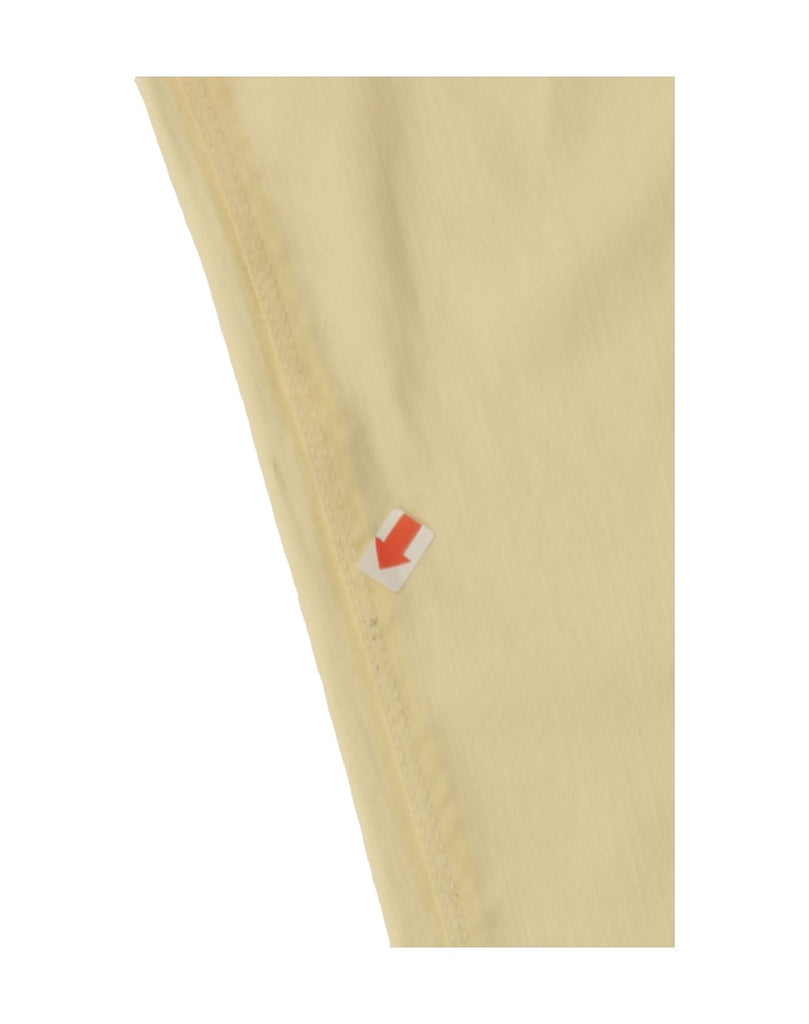 PRADA Womens Slim Casual Trousers W34 L29 Beige Cotton Vintage Prada and Second-Hand Prada from Messina Hembry 