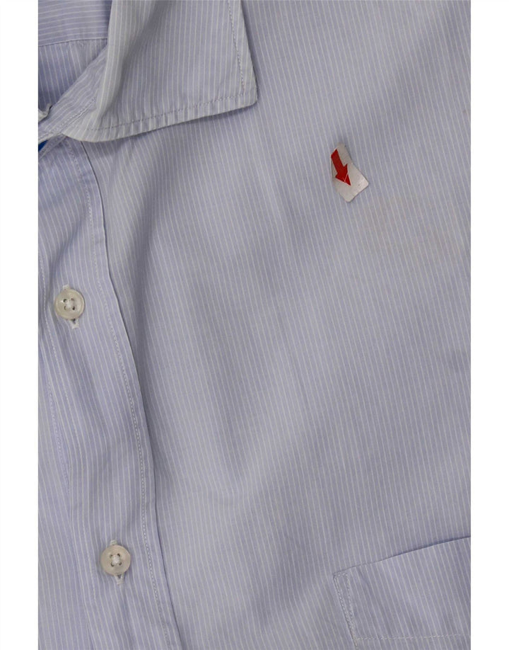 Męska koszula o swobodnym kroju Massimo Dutti 2XL w niebieskie prążki