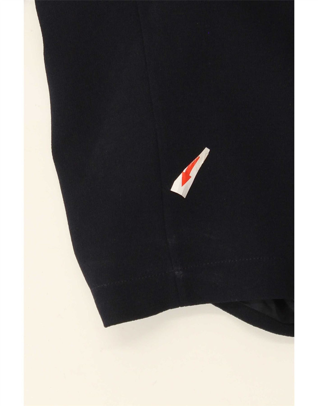 Vintage damska otwarta kurtka bolerko UK 18 XL granatowa, poliester