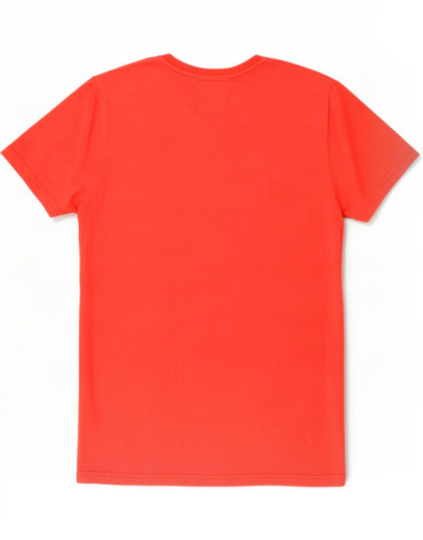 Męski T-shirt z grafiką Superdry, mały, czerwony, bawełniany