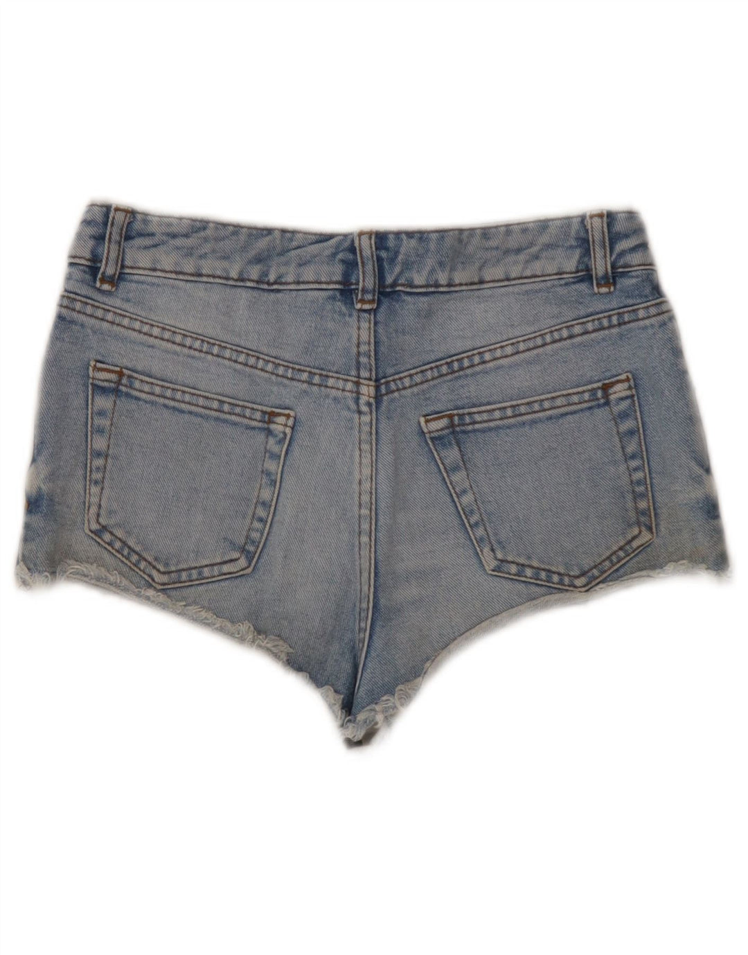 Damskie spodenki jeansowe Topshop W26 Małe, niebieskie, bawełniane