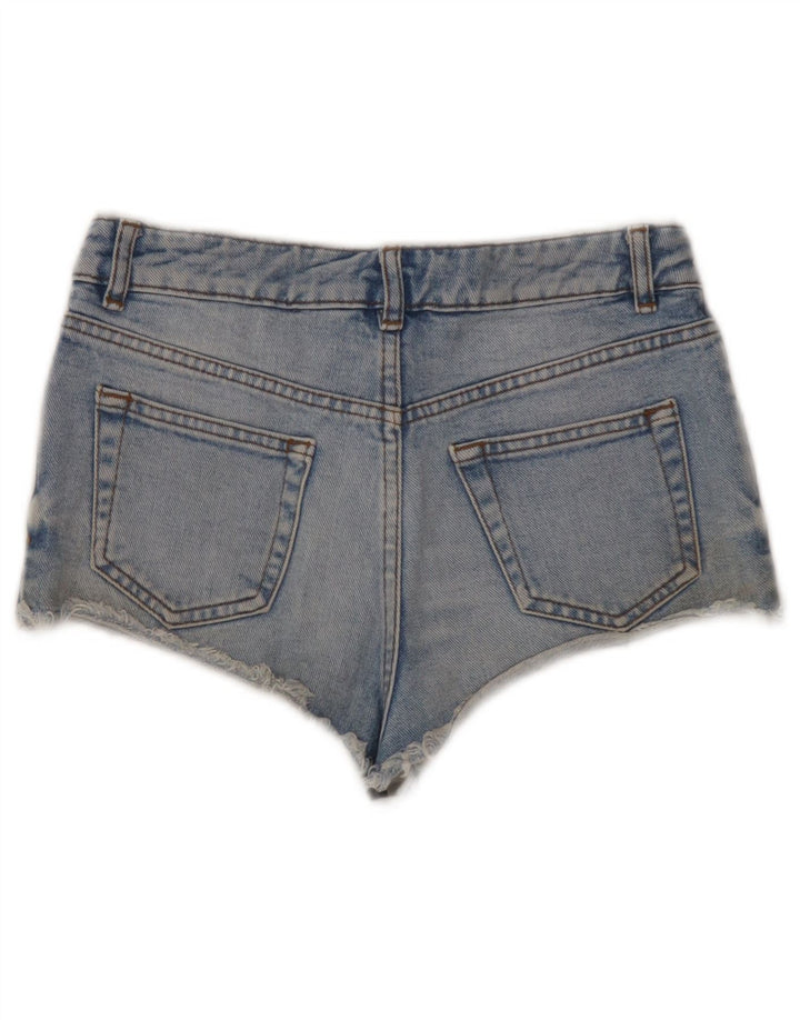 Damskie spodenki jeansowe Topshop W26 Małe, niebieskie, bawełniane