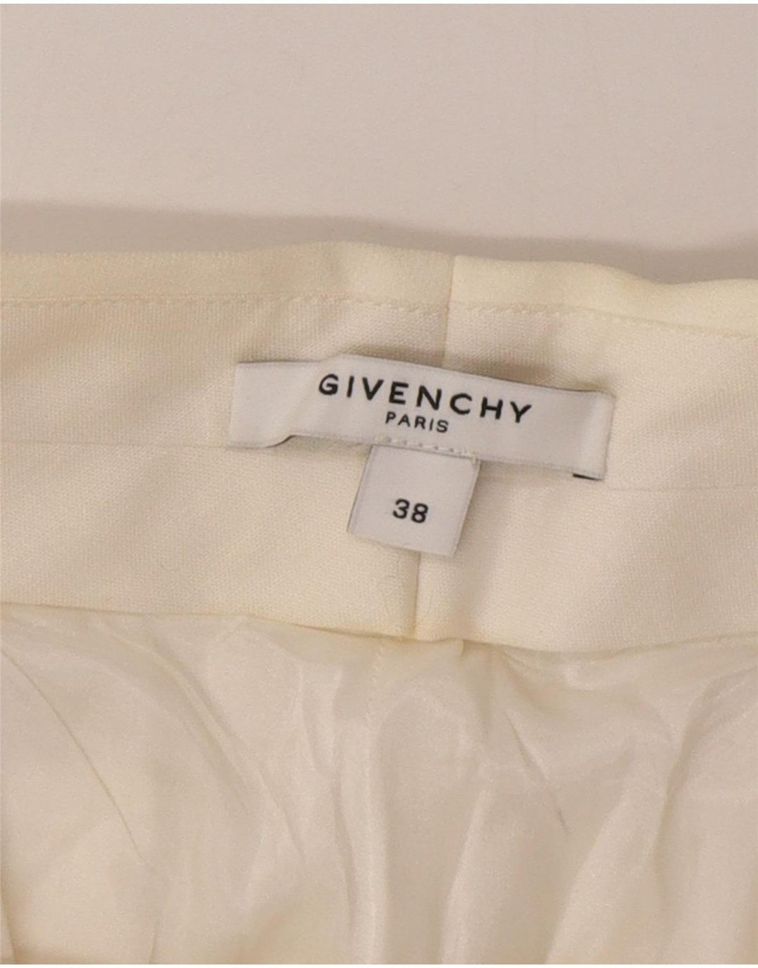 Damskie spodnie codzienne GIVENCHY EU 38 Medium W30 L30 Biały klasyczny