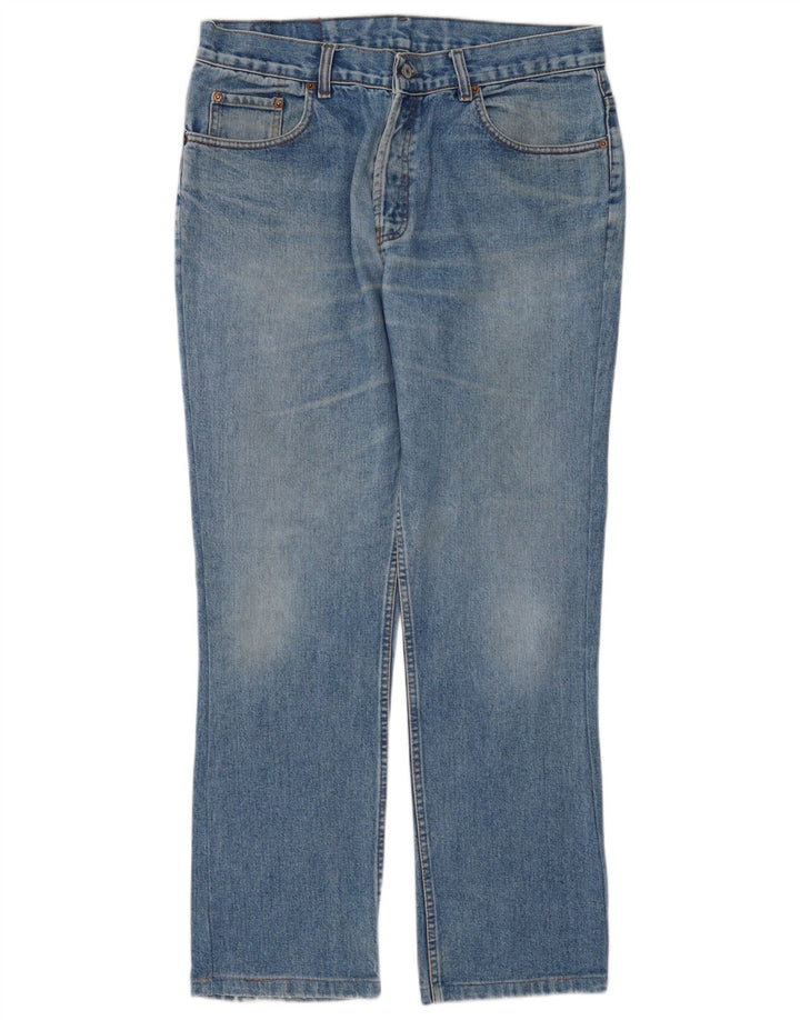 Męskie jeansy Levi's 501 Straight W36 L32 Niebieskie bawełniane