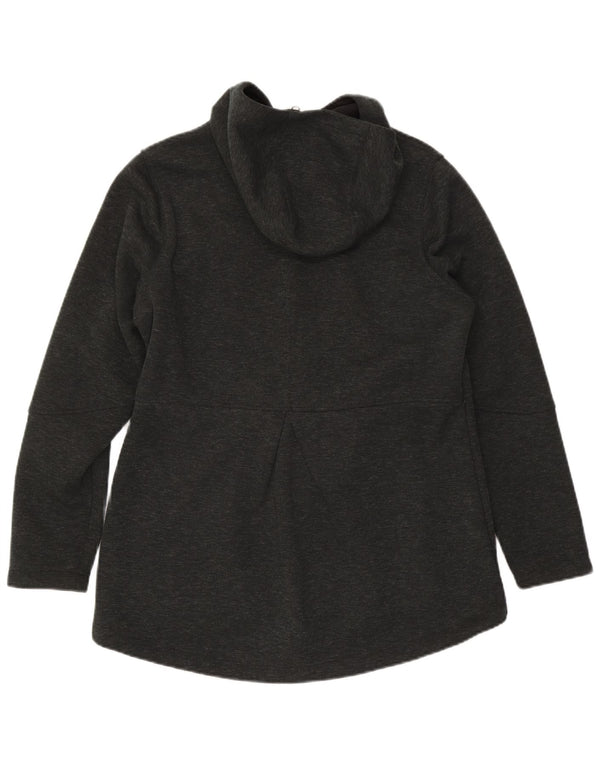 Damski sweter z kapturem The North Face, UK 16, duży, szary, poliestrowy
