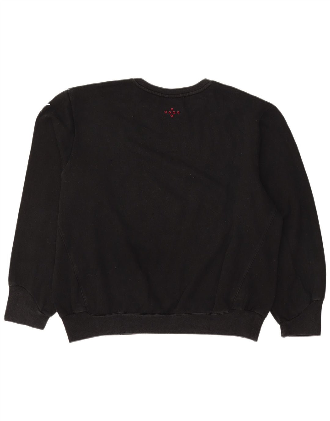 Męski sweter z grafiką PUMA, duży, czarny, bawełniany