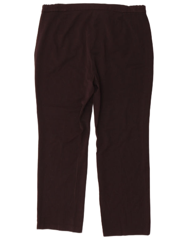 Marks & Spencer Damskie spodnie codzienne z wysokim stanem UK 16, duże, W38 L30, czarne