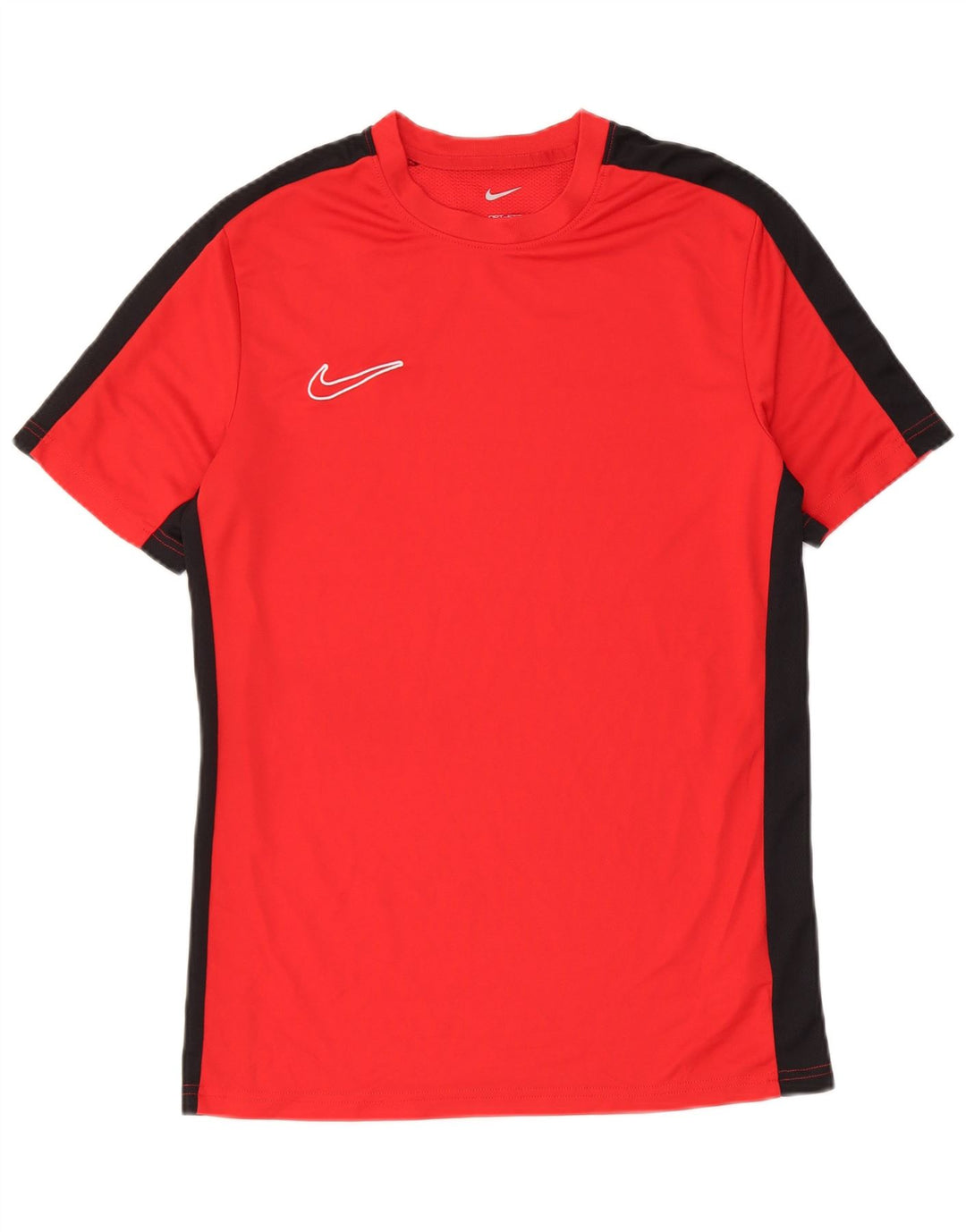 Męski T-shirt Nike Dri Fit Slim Top, poliester w kolorze średniej czerwieni