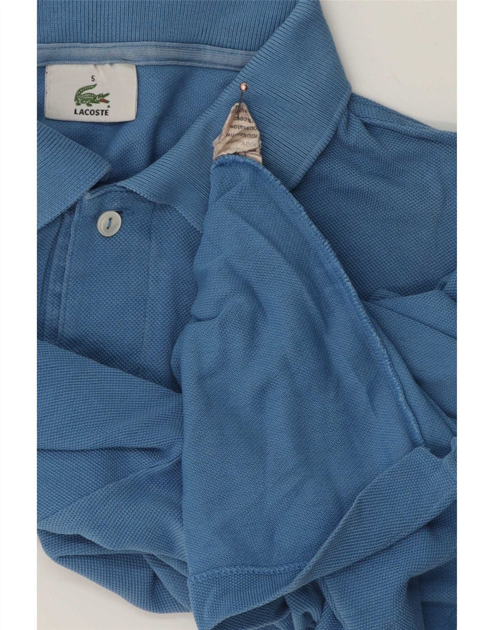 Męska koszulka polo Lacoste, rozmiar 5, duża, niebieska, bawełniana