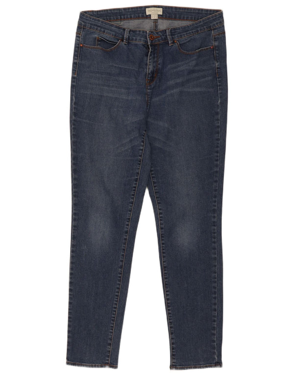Damskie jeansy skinny Monsoon UK 14 Large W32 L30 Niebieskie bawełniane
