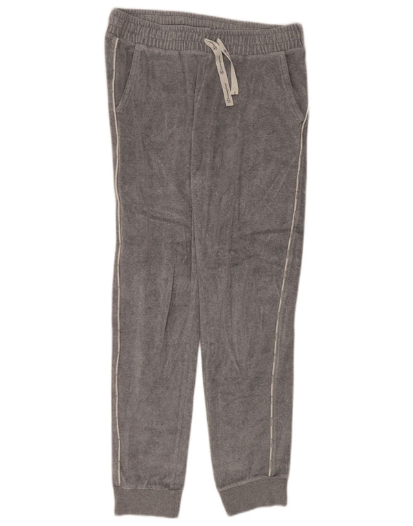 Champion Womens Velour Tracksuit Trousers Joggers UK 18 XL  Grey