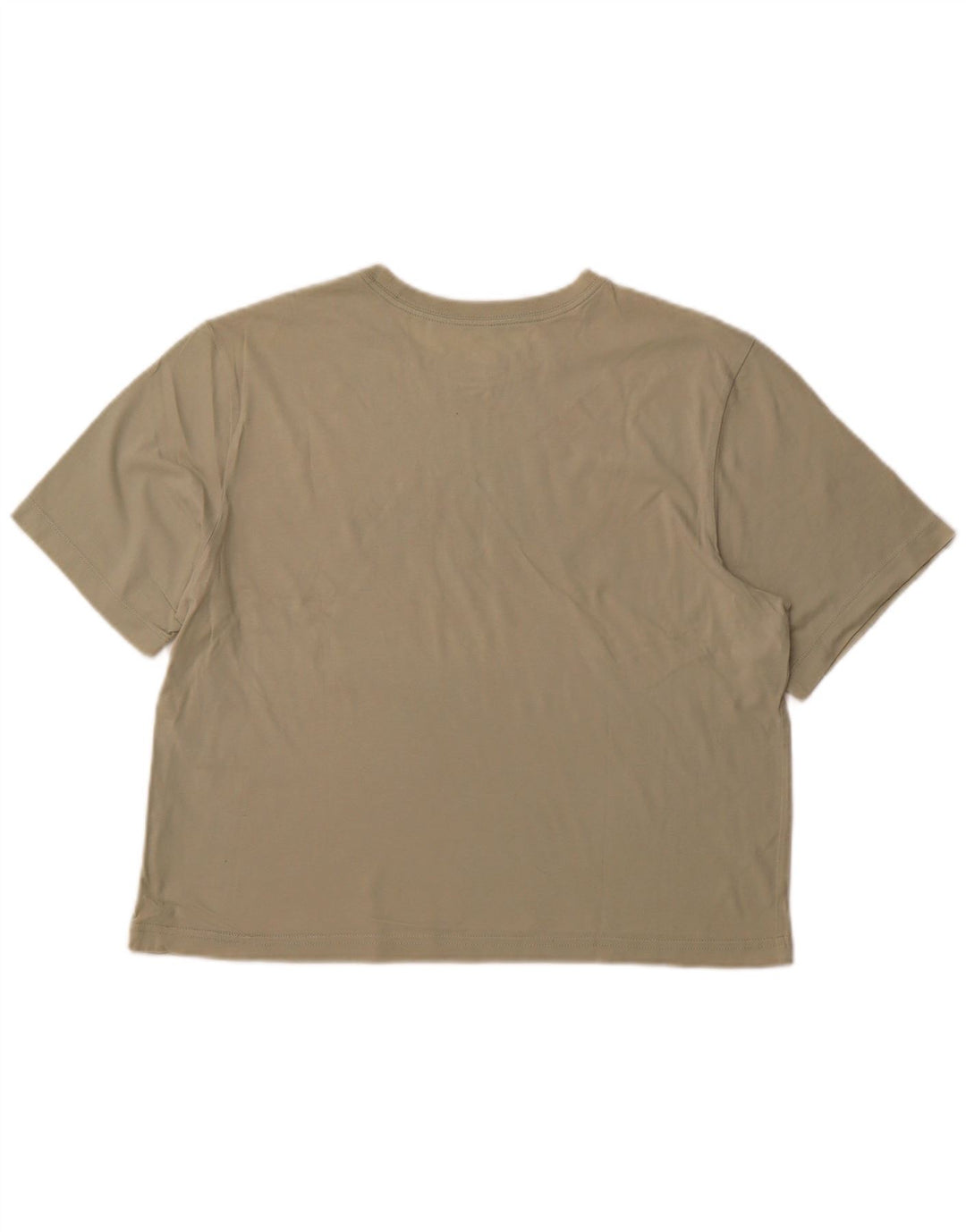 Damski T-shirt NIKE Crop Graphic Top UK 14 Średni Zielony