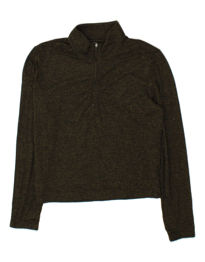 RUSSELL ATHLETIC Mens Pullover Tracksuit Top UK 38/40 Medium Khaki Vintage Russell Athletic and Second-Hand Russell Athletic from Messina Hembry 