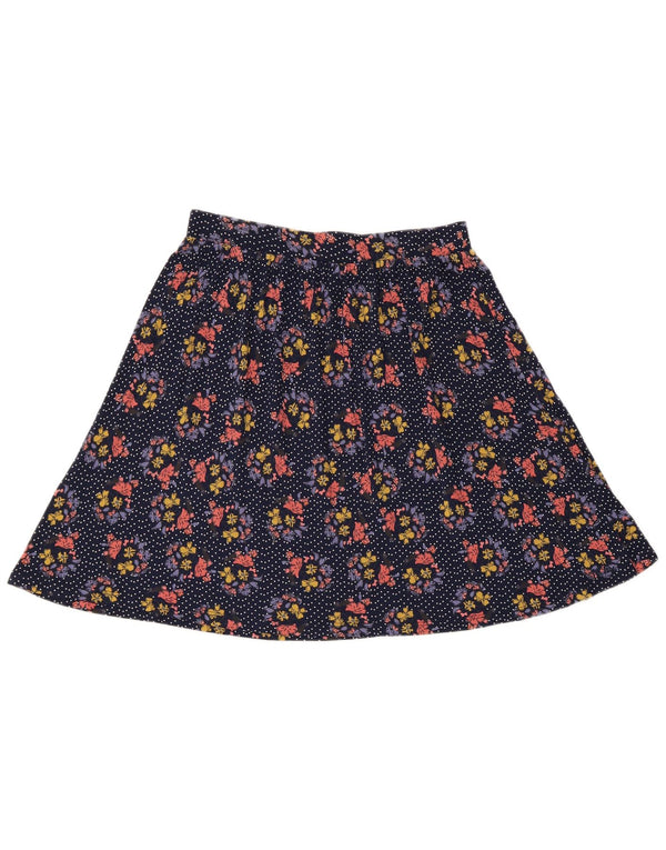 Damska spódnica o linii A Fat Face UK 12 Medium W30 Wielobarwna kwiatowa wiskoza