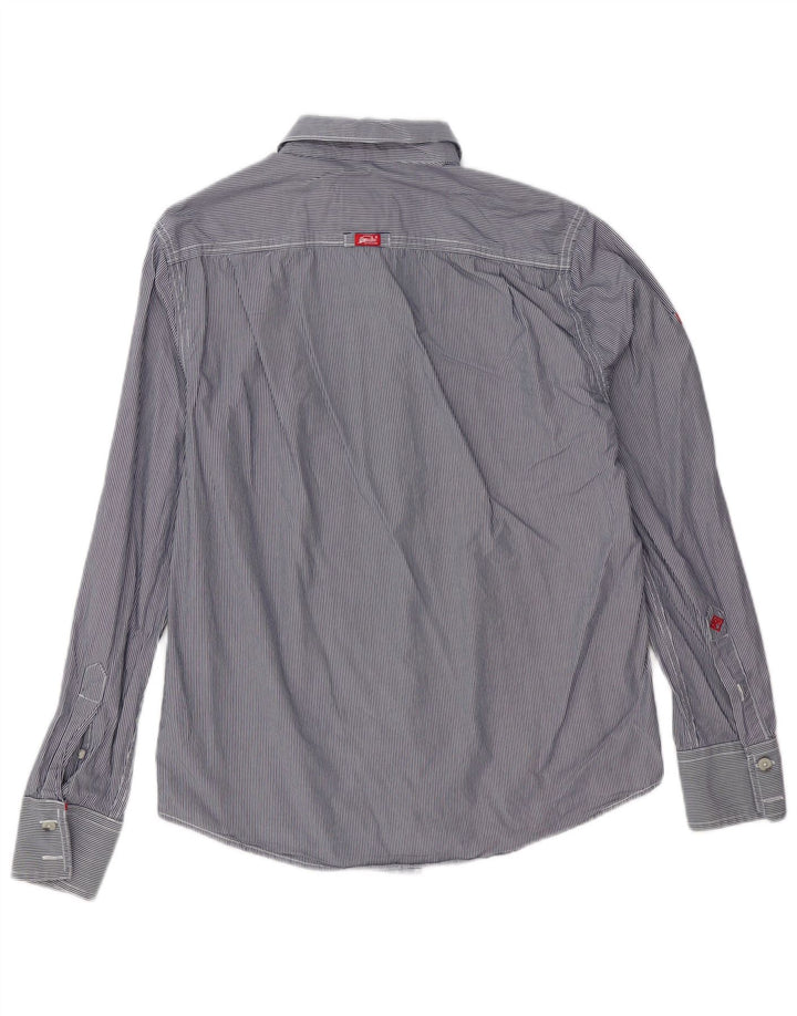 Chłopięca koszula z kołnierzykiem Superdry, rozmiar 15-16 lat, duża, granatowa