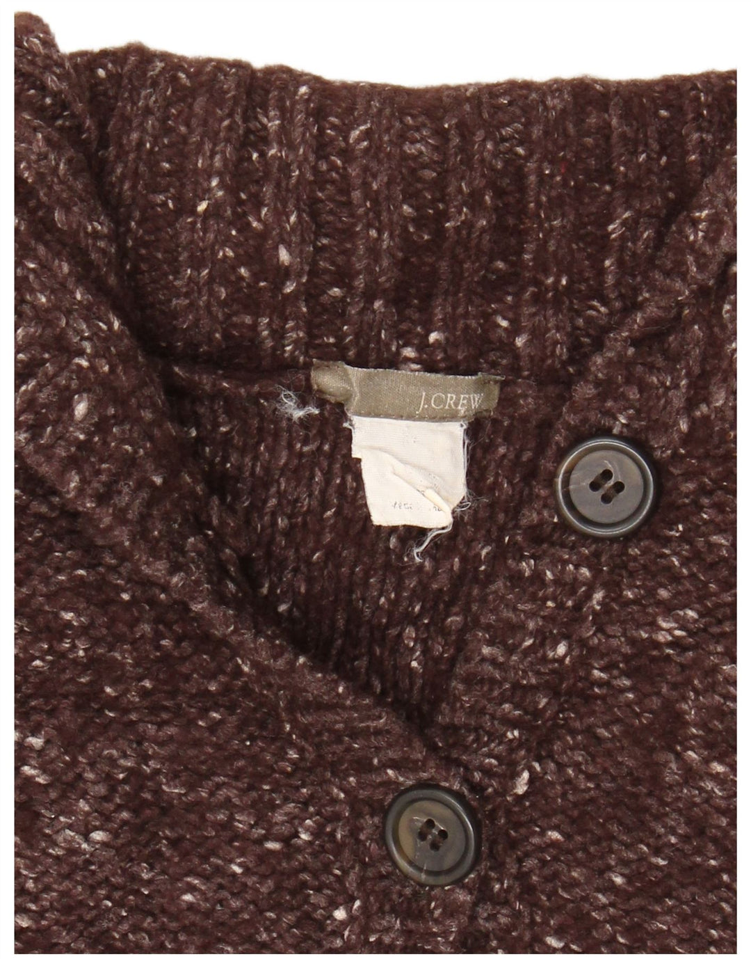 Sweter damski J. CREW UK 8, mały, brązowy, nakrapiany