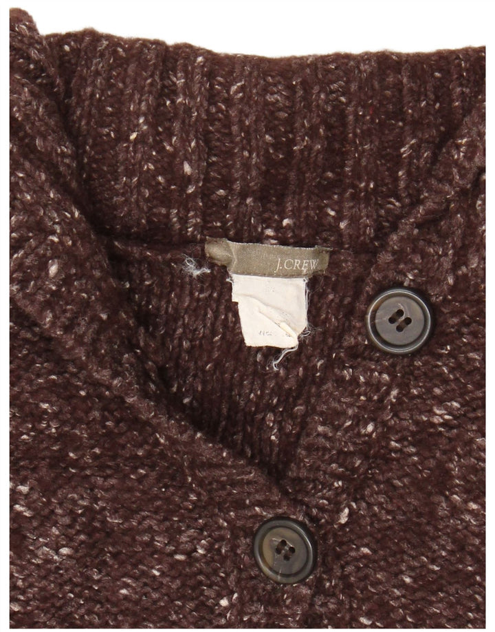 Sweter damski J. CREW UK 8, mały, brązowy, nakrapiany