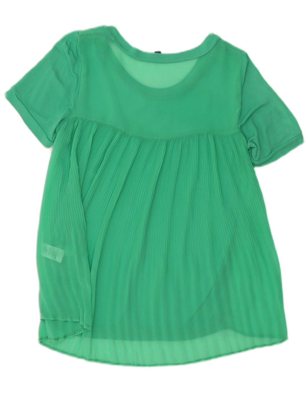 French Connection Womens Blouse Top UK 10 Small Green Viscose