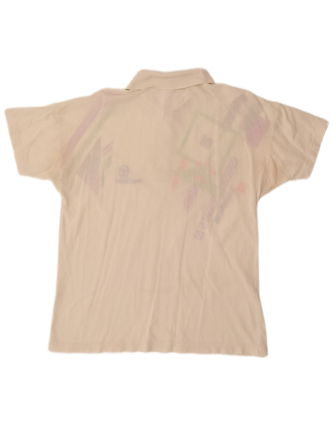 Męska koszulka polo SERGIO TACCHINI EU 50, średnia, złamana biel, geometryczna bawełna