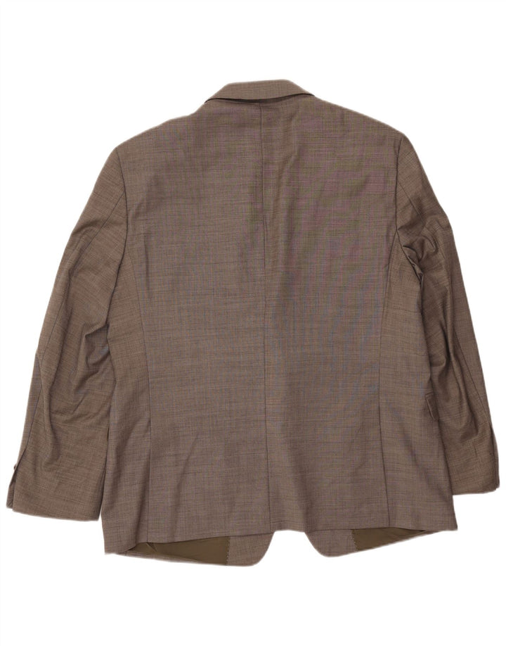 Męska marynarka zapinana na 2 guziki TOMMY HILFIGER UK 46 3XL Szara wełna