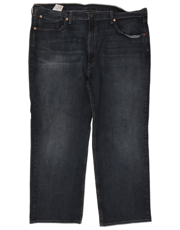 Męskie jeansy Levi's 559 o swobodnym kroju W44 L28 Granatowa bawełna