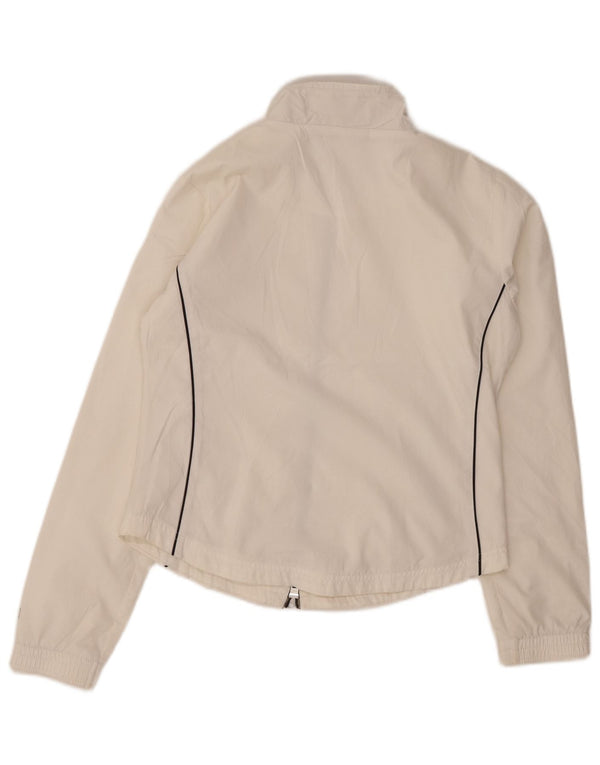 Damska kurtka dresowa NIKE UK 8/10, mała biała